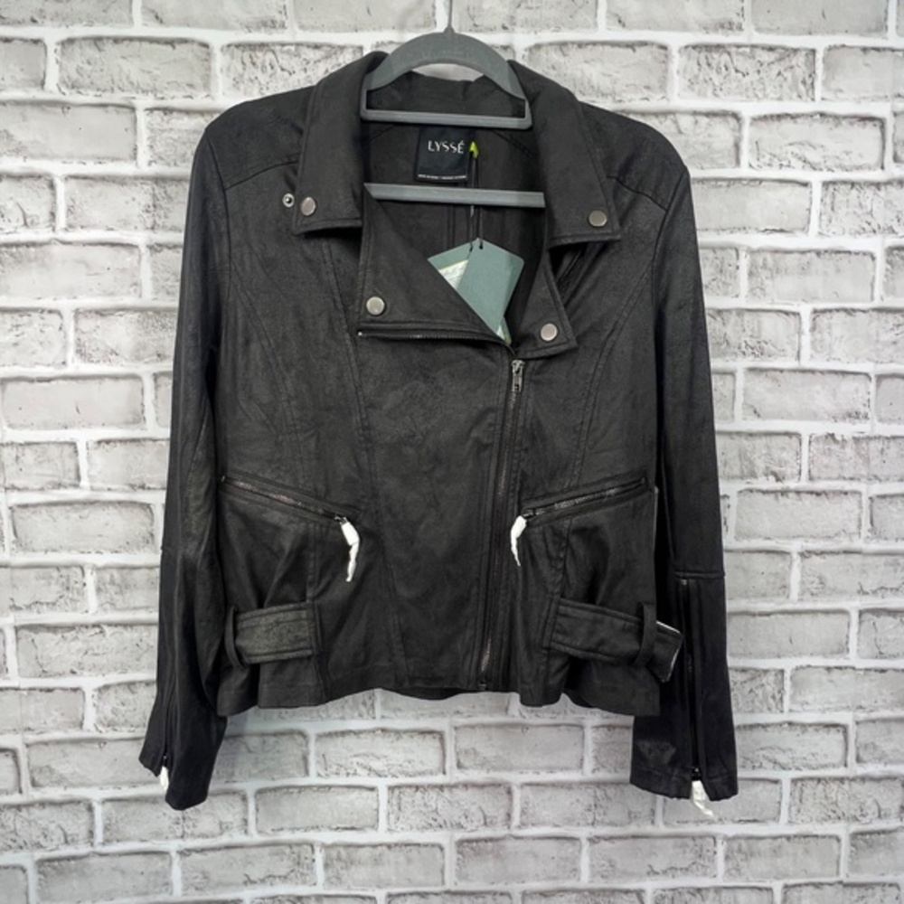 NWT🤩 |•LYSSÉ•| Brand New Moto Jacket Size Medium